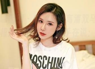 Feilin嗲囡囡 – 陈媚儿的高清双马尾，后面那两根飘动的发丝，似乎在说：“快来搭个顺风车！”