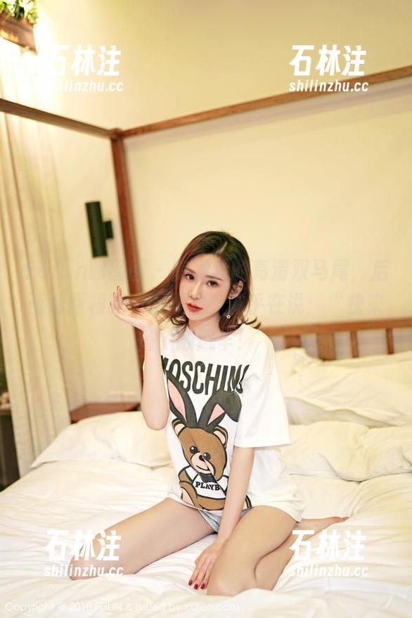 Feilin嗲囡囡 - 陈媚儿的高清双马尾，后面那两根飘动的发丝，似乎在说：“快来搭个顺风车！”