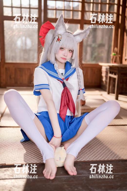 九柒喵 在碧蓝幻想里滑稽出镜,九柒喵把古蕾雅的写真变得好玩味!