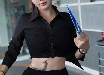 星颜社 – 白色正好是潘娇娇的拿手好戏——福利福利拿来！